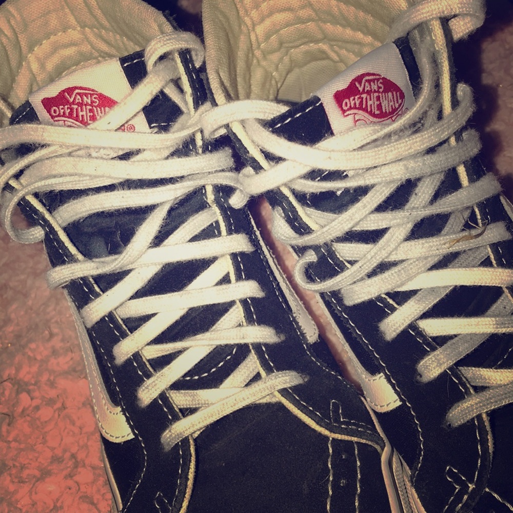 COPY - Black High Top Vans